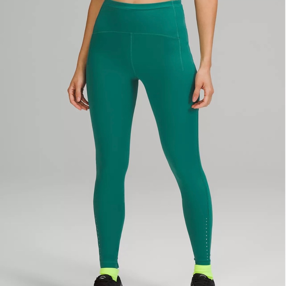 Lululemon Swift Speed High Rise Tights-Teal Lagoon